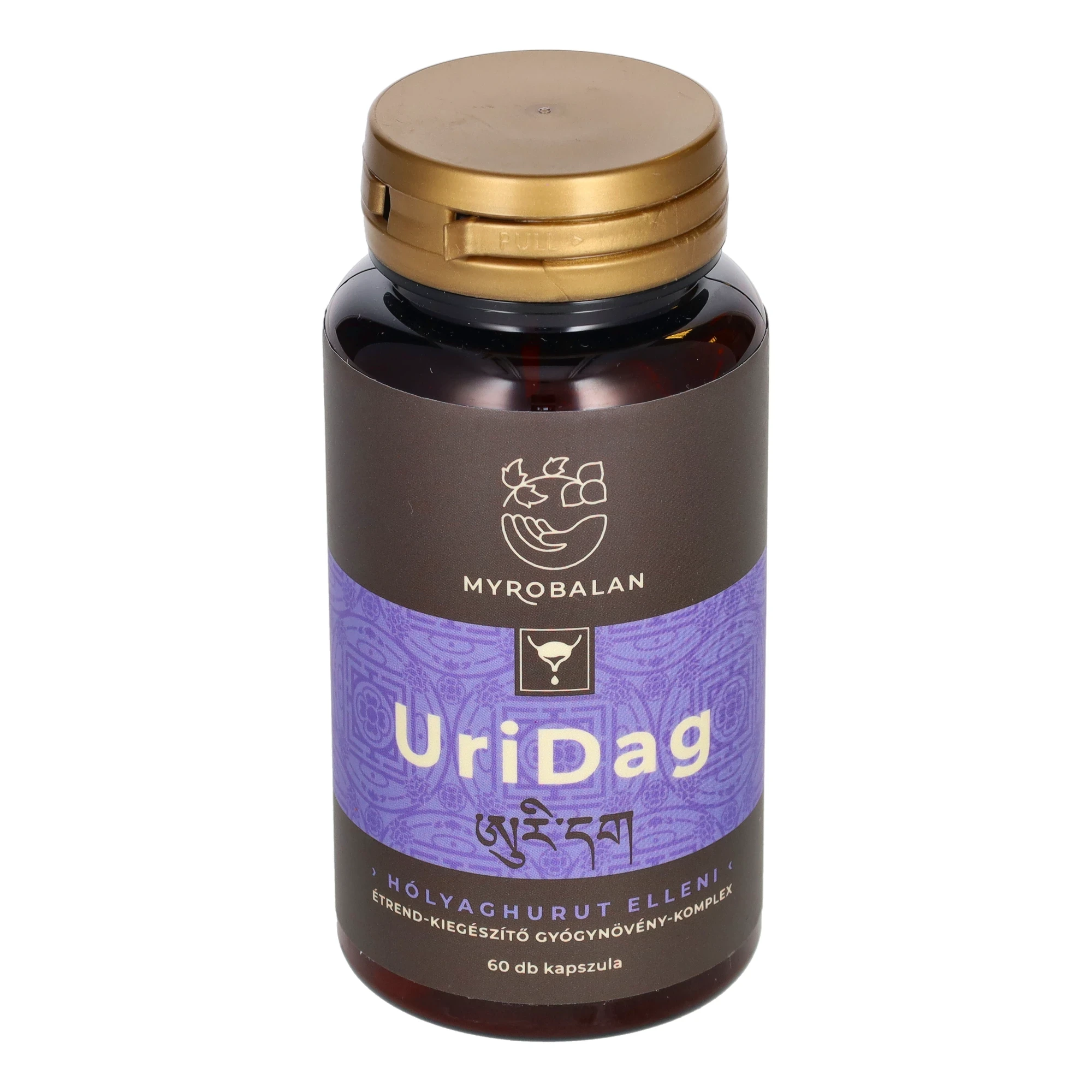 Myrobalan UriDag hólyaghurut és húgyúti fertőzések elleni gyógynövény-komplex 60db