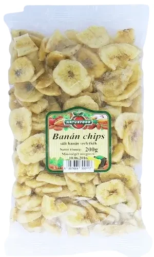 Naturfood Banán chips 200 g
