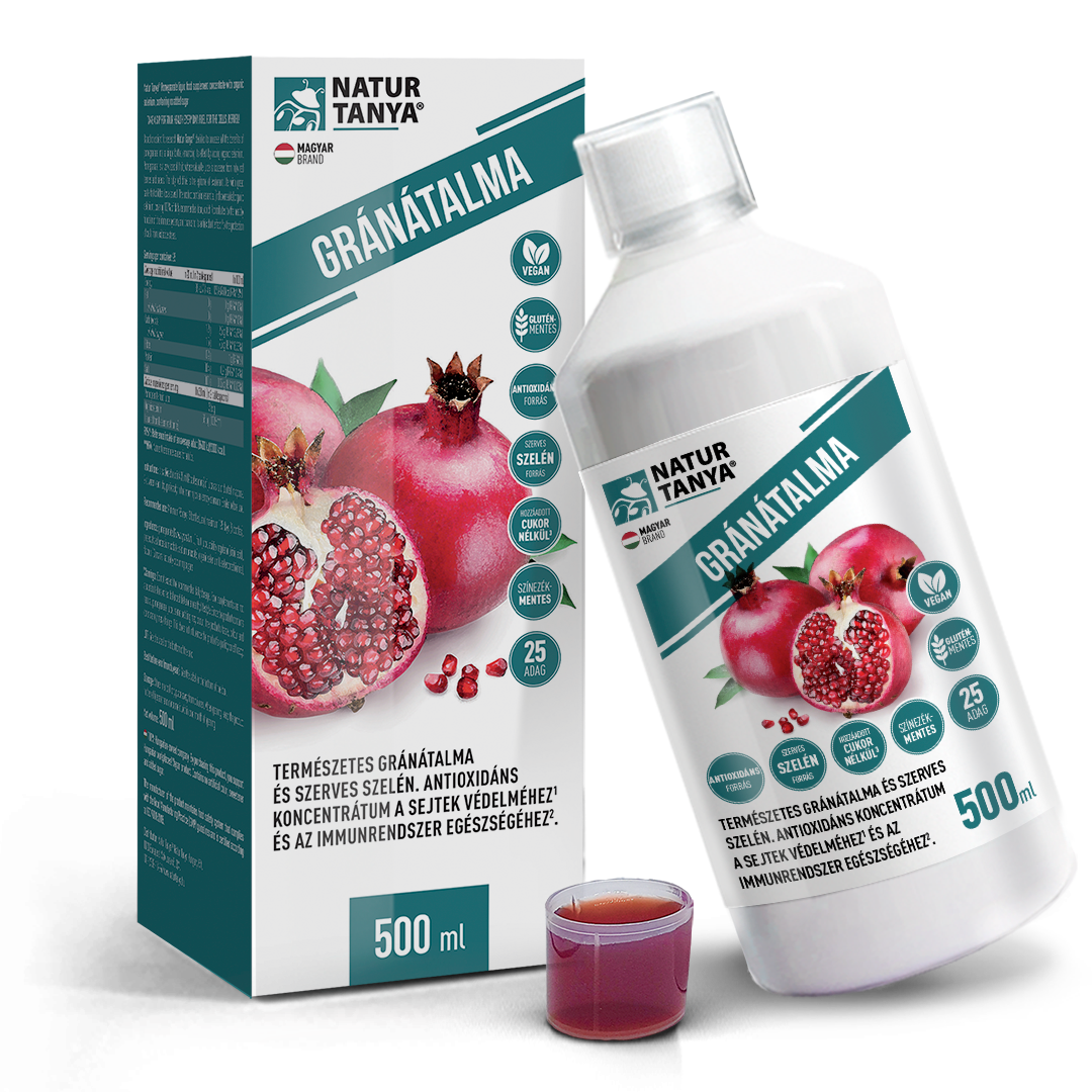 NT Pomegranate Gránátalma koncentrátum + szelén 0,5L