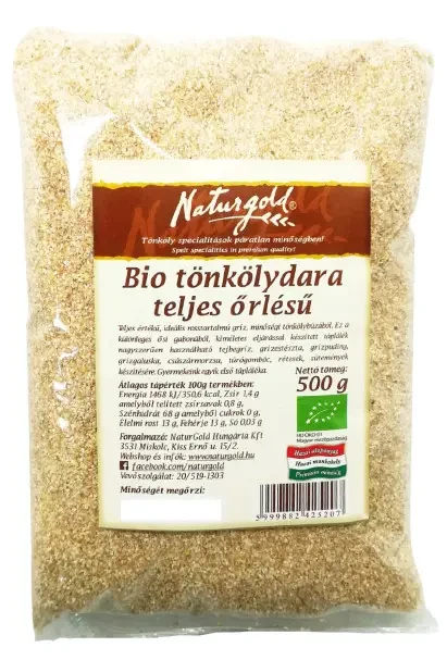 Naturgold Bio tönköly teljes őrlésű dara 500g