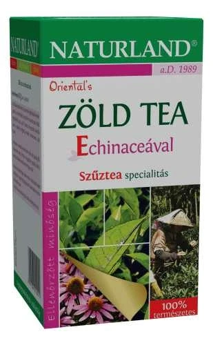Naturland Zöld tea echinaceával 20 db
