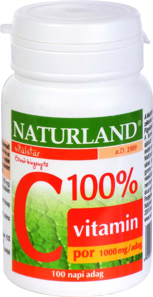 Naturland 100% C-vitamin por 100 g