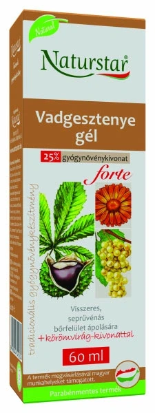 Naturstar Vadgesztenye gél FORTE 60ml
