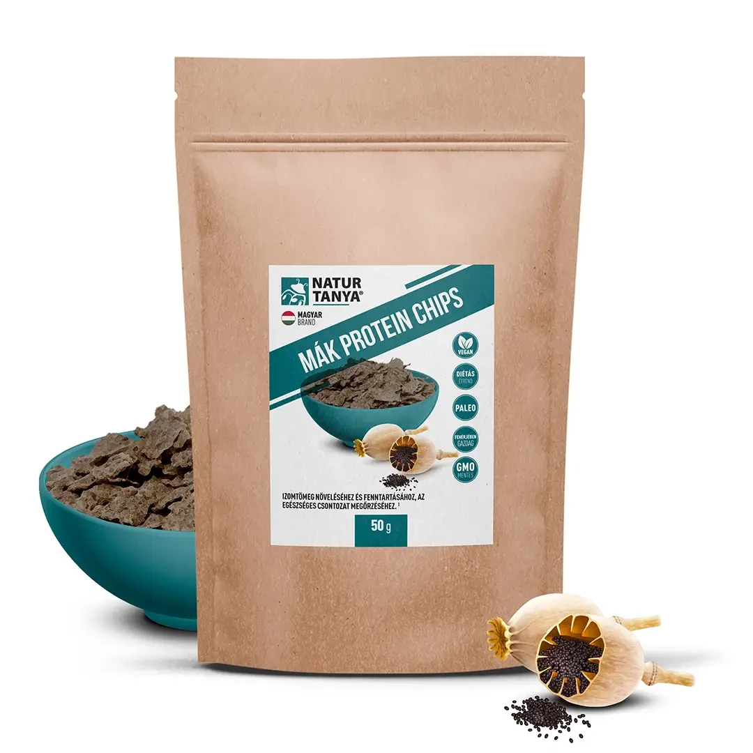 Natur tanya Mák protein chips 50g
