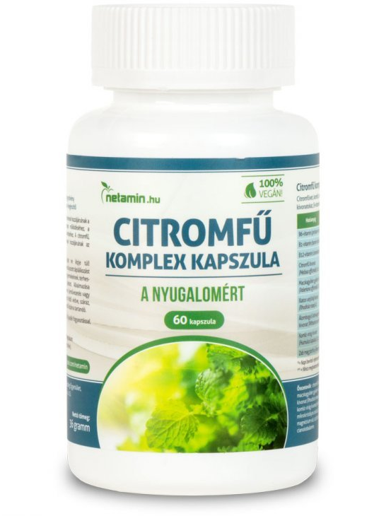 Netamin Citromfű komplex kapszula 60 db