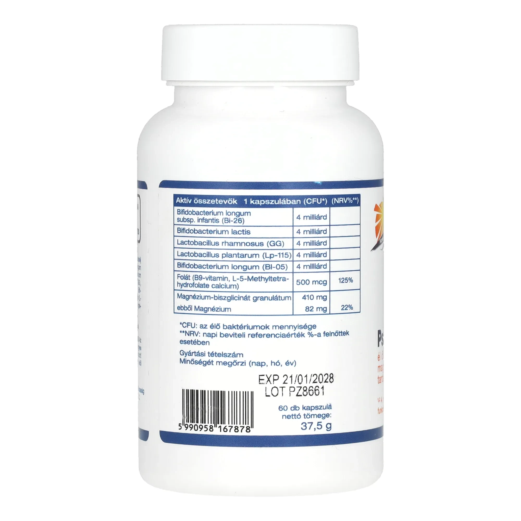 Napfényvitamin Pszichobiotikum 60db