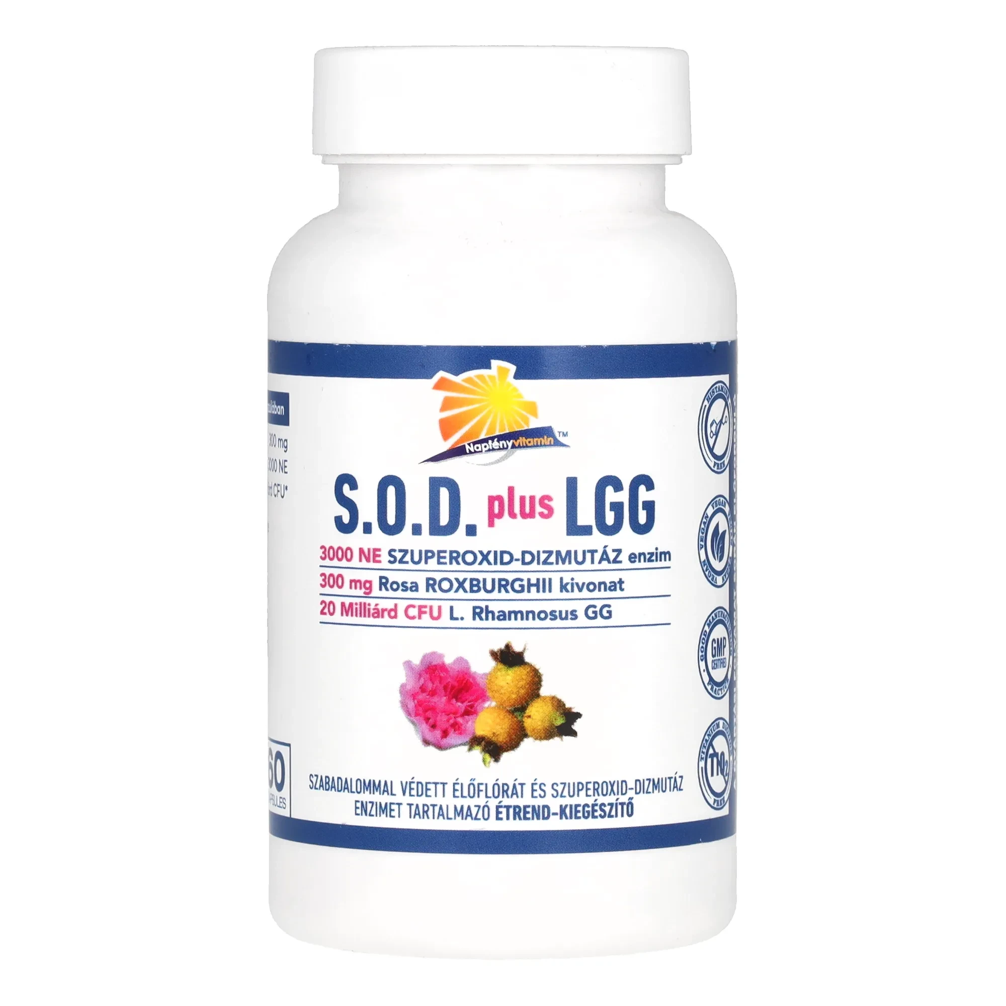 S.O.D. plus LGG étrend-kiegészítő 60 db