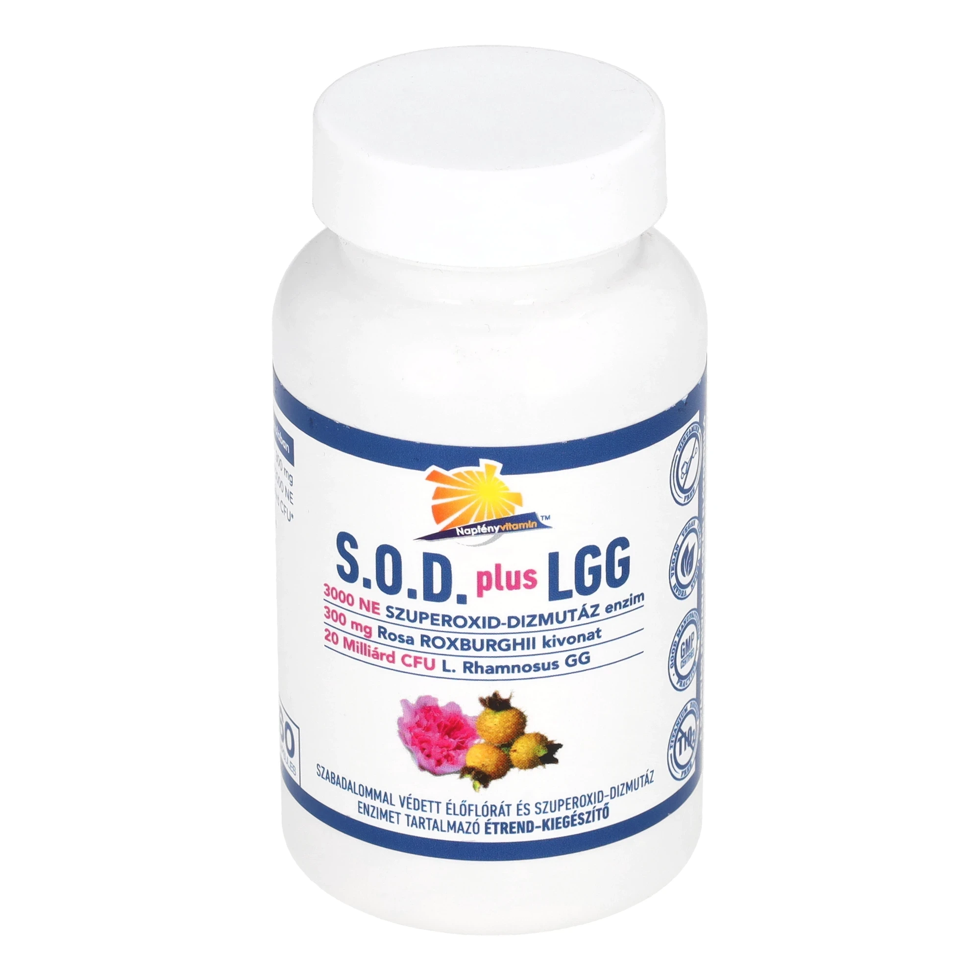 S.O.D. plus LGG étrend-kiegészítő 60 db