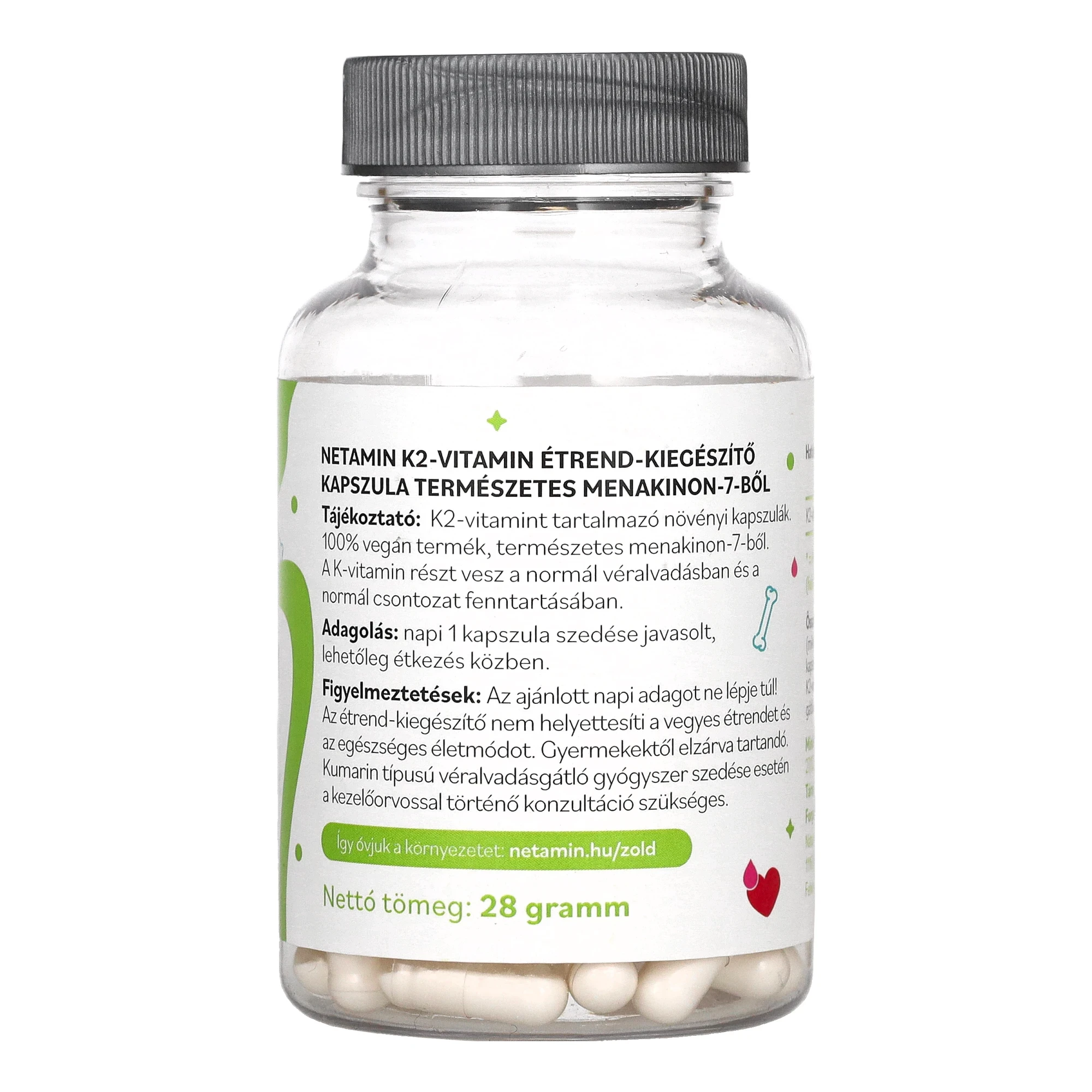Netamin K2-vitamin kapszula 100 db