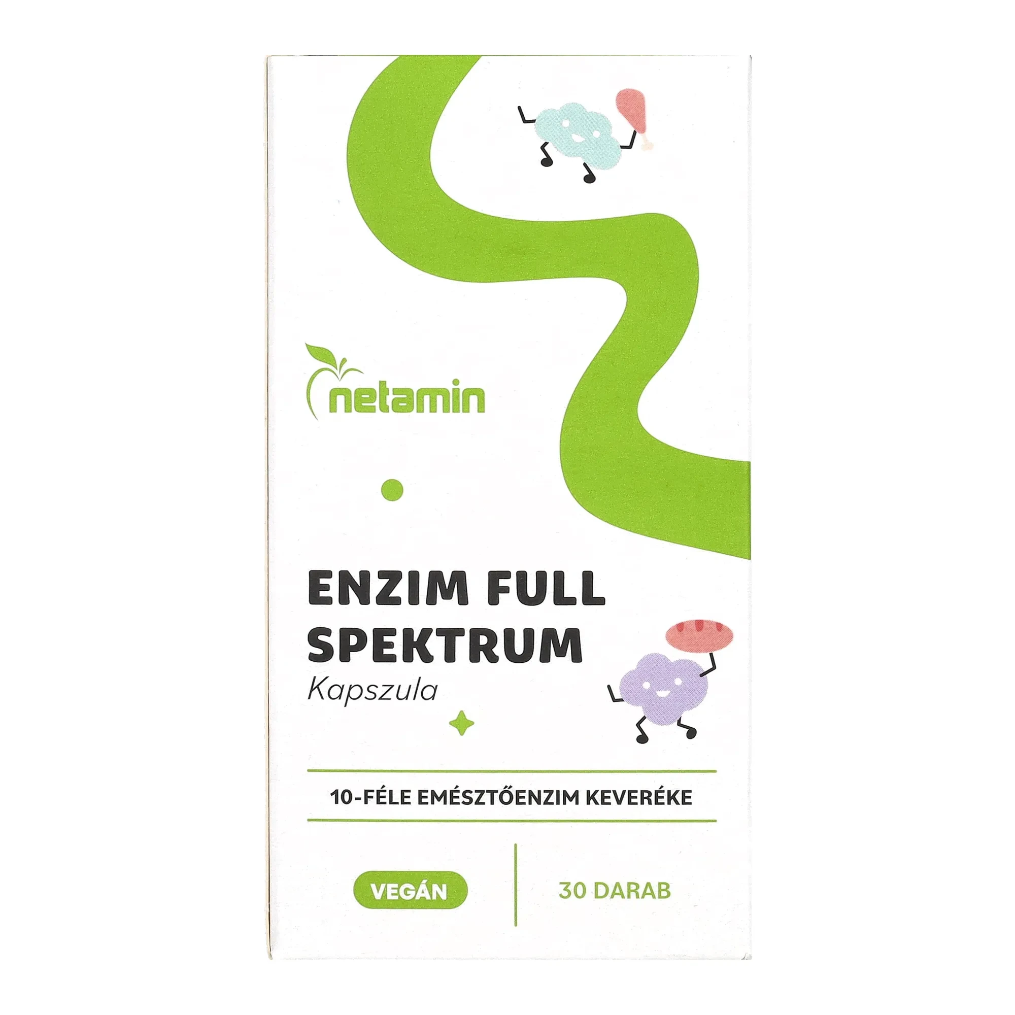 Netamin Enzim Full Spektrum kapszula 30 db