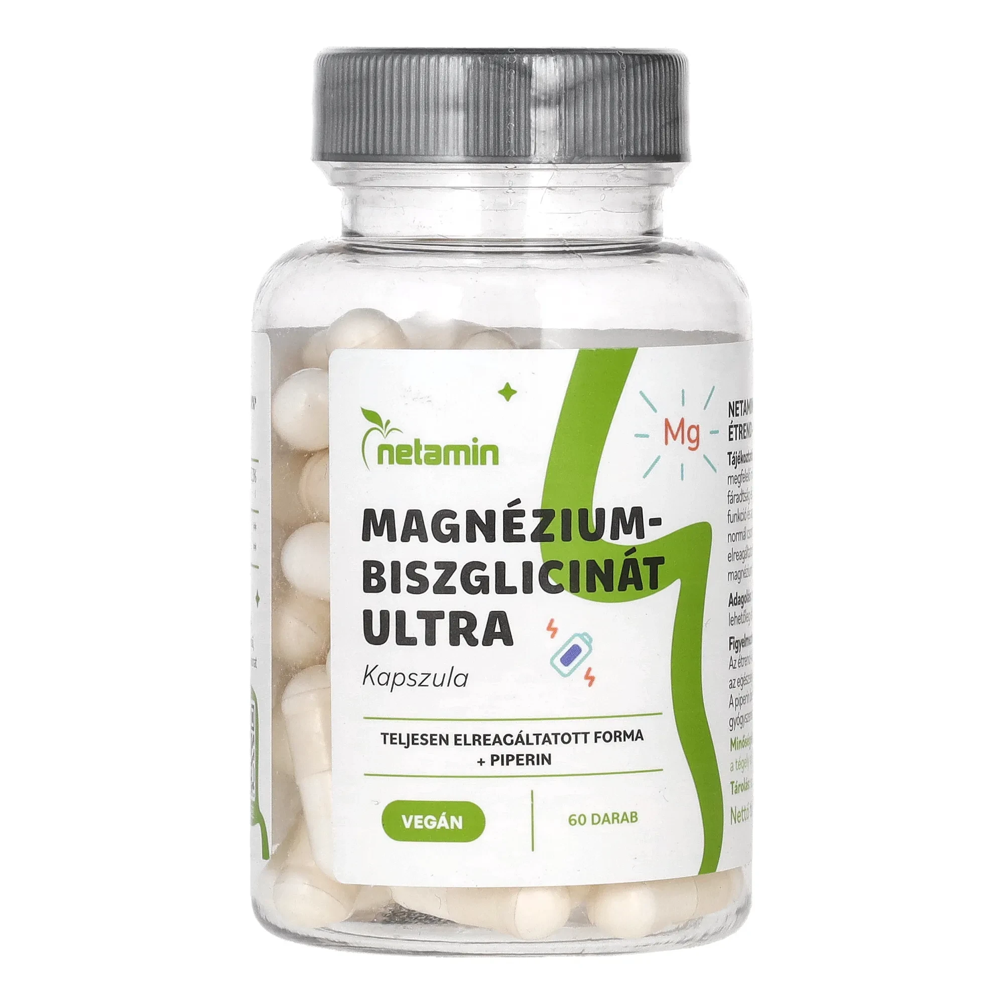 Netamin Magnézium-biszglicinát Ultra kapszula 60 db