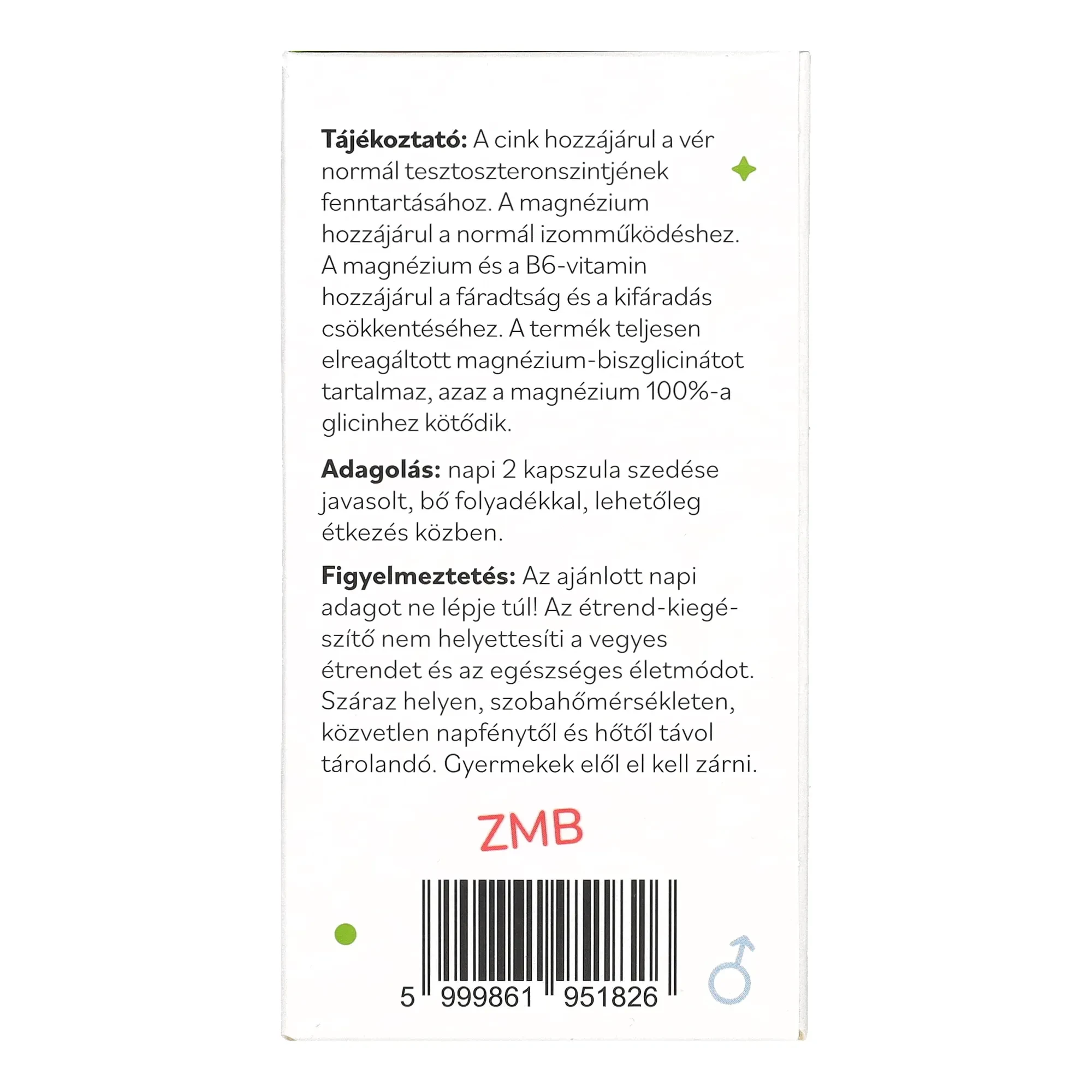 Netamin ZMB Férfienergia kapszula 60 db