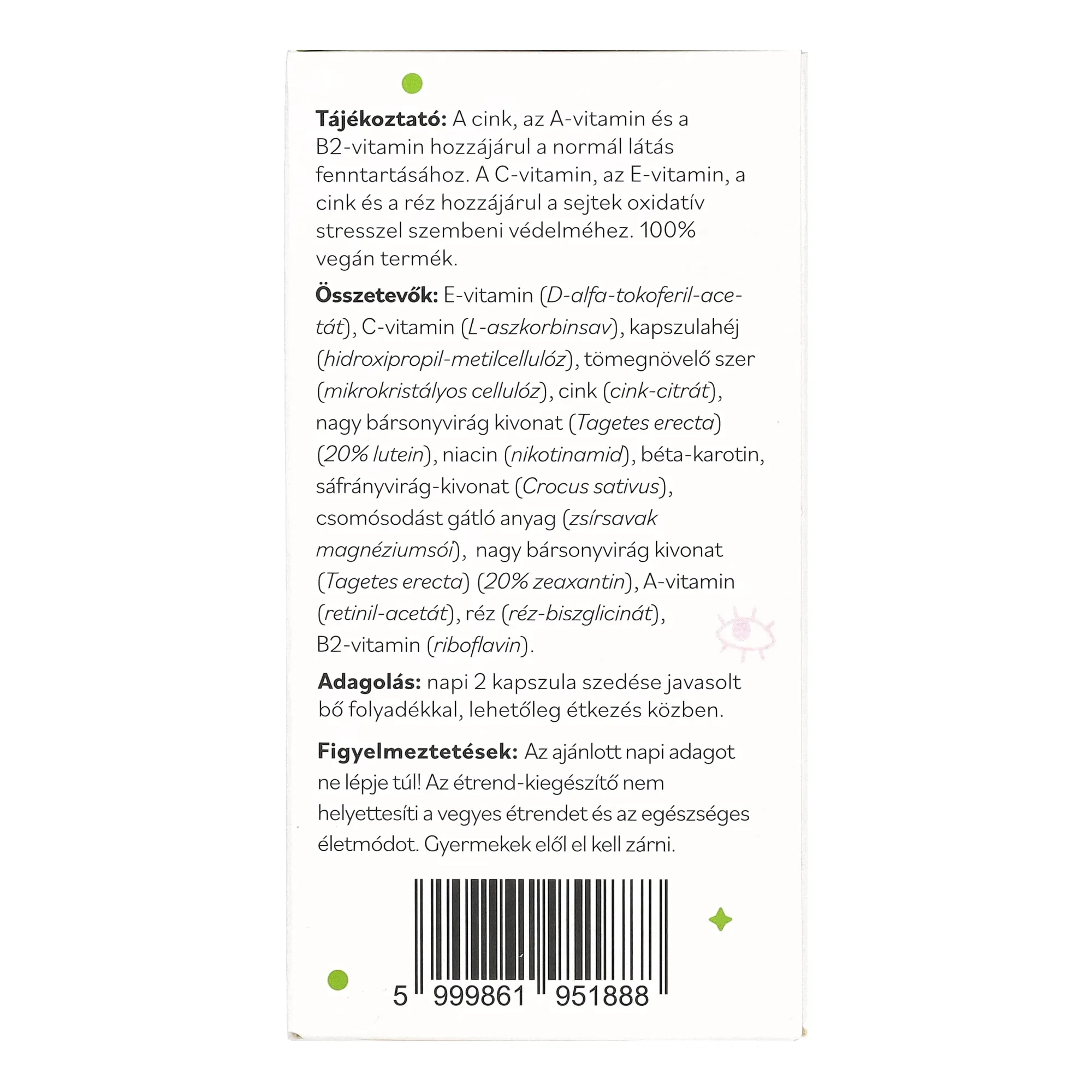 Netamin SZEMKOMPLEX FORTE kapszula 60db