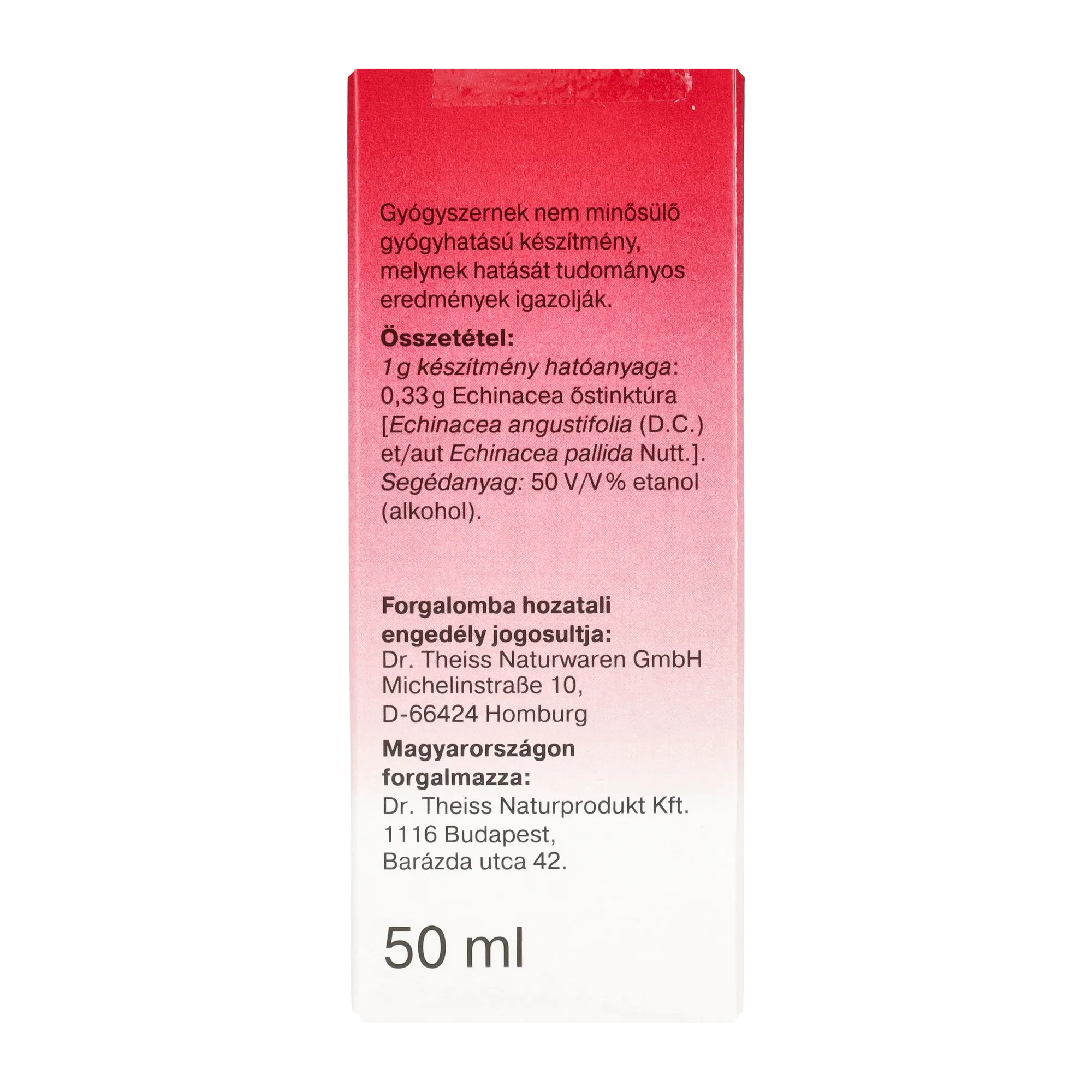 Dr.Theiss Echinacea csepp 50ml