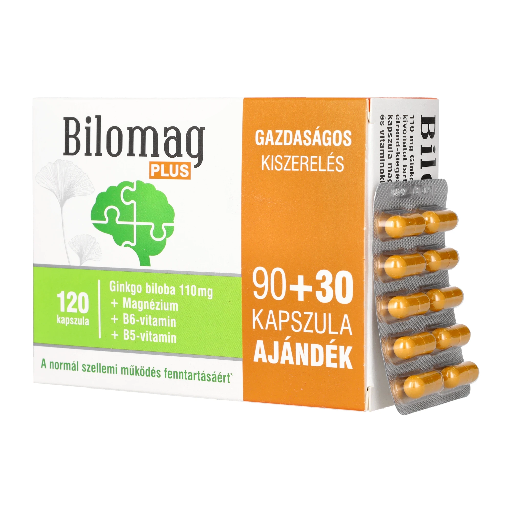 Bilomag Plus 110mg Ginkgo biloba 90+30db