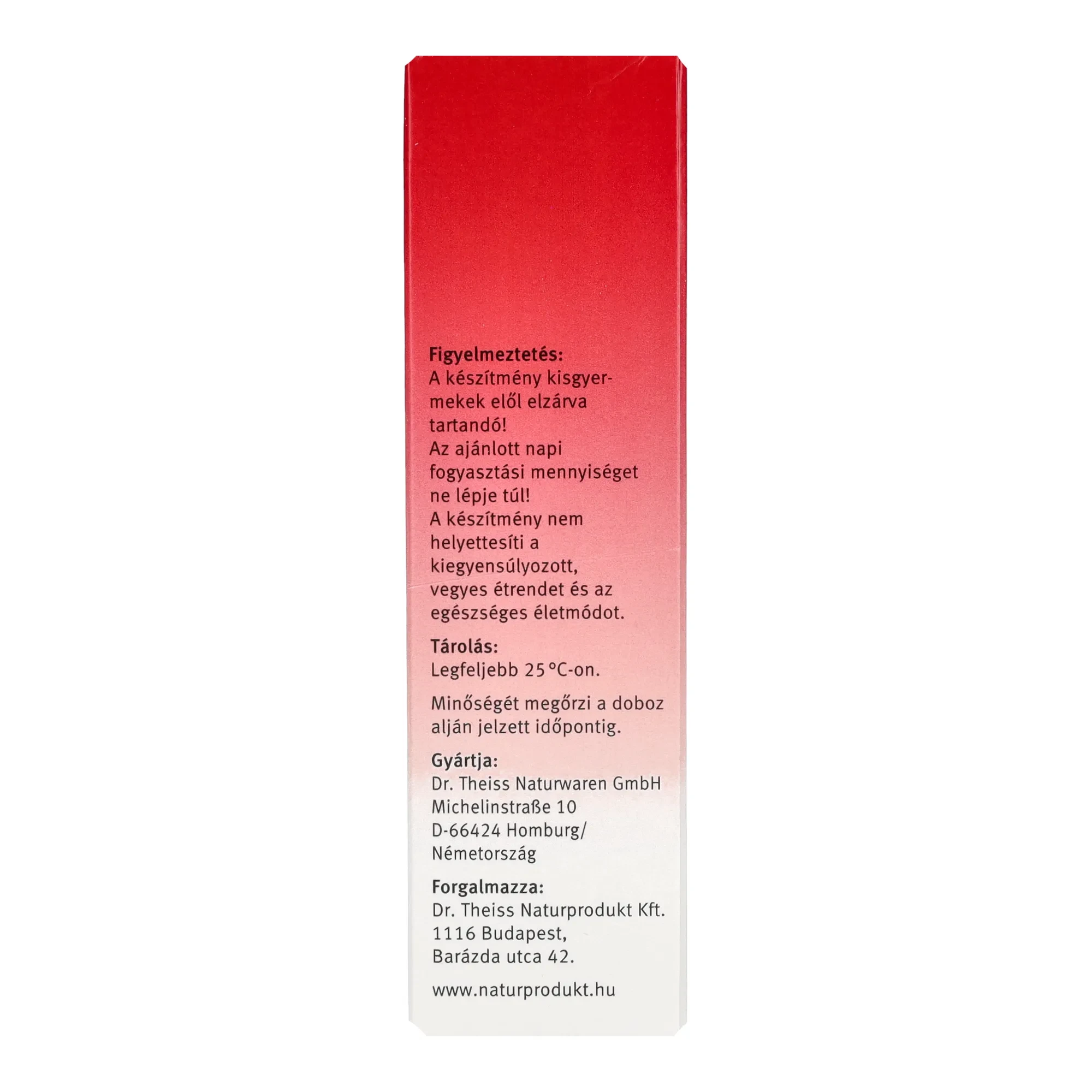 Dr. Theiss Lándzsás útifű 100ml