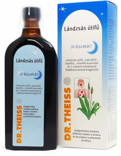 Dr. Theiss Lándzsás útifű Jó éjszakát 250ml