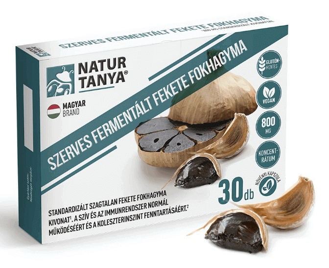 NT Fermentált Fekete fokhagyma 30db