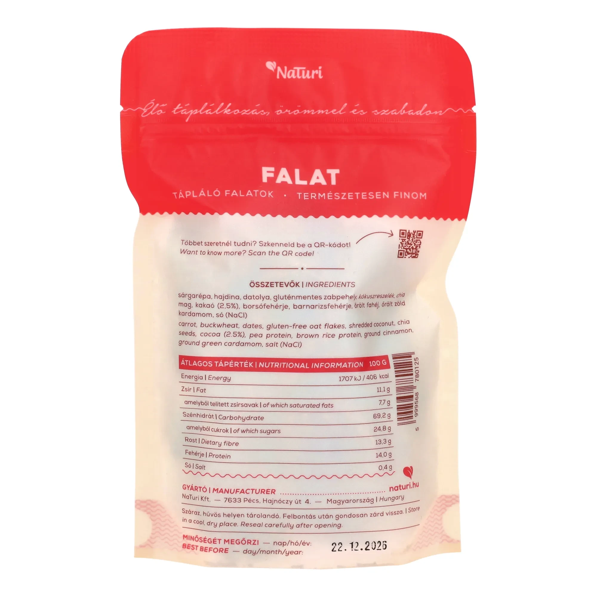 NaTuri Kakaós Falat 100g