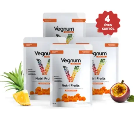 Vegnum NutriFruits Magnézium trópusi 30db