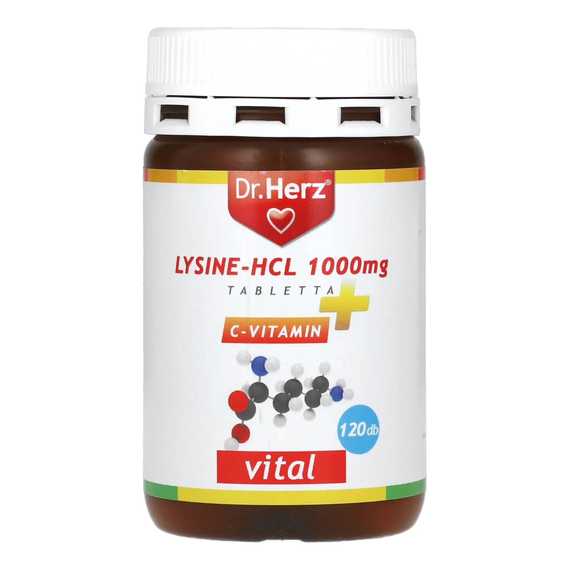 Dr. Herz Lysine-HCL 1000mg 120db
