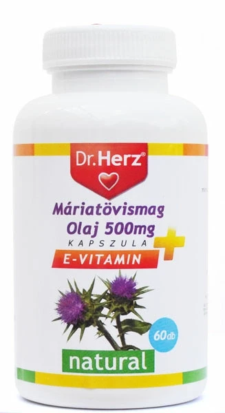 dr.Herz Máriatövismag olaj kapszula 60db