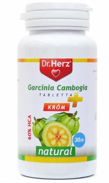 Garcinia Cambogia kivonat 1000mg 30 db tabletta + króm (Dr.Herz