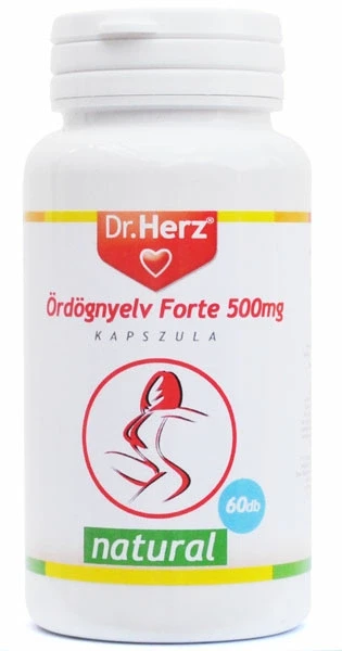 Dr.Herz Ördögnyelv forte 500 mg kapszula 60 db
