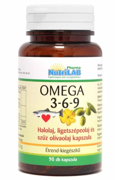 NB Omega 3-6-9 kapszula 90db