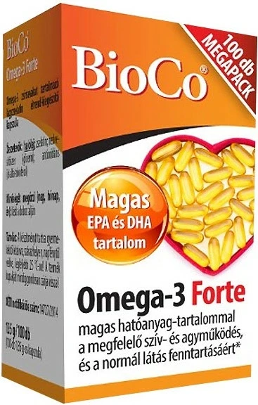 BioCo Omega-3 forte MegaPack kapszula 100db
