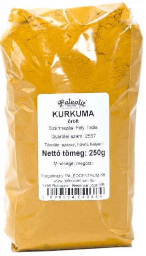 Kurkuma őrölt 250g Paleolit