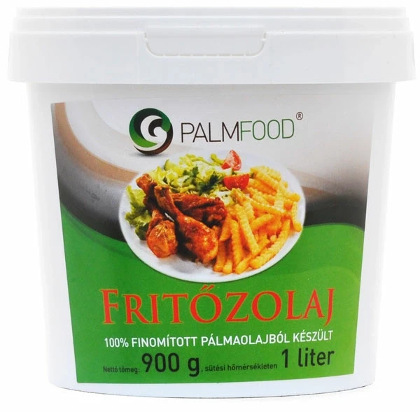 Palmfood Fritőzolaj műanyag vödörben 1L