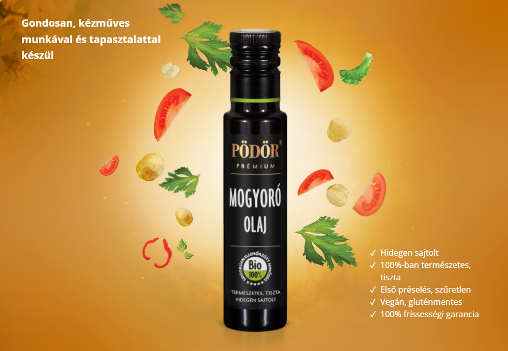 Pödör bio mogyoró olaj 100 ml