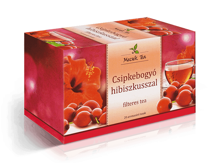 Mecsek Csipkebogyó hibiszkusszal tea 20 x 2g