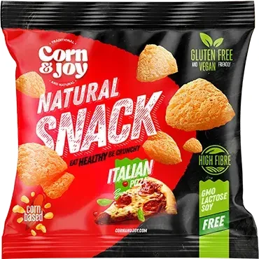 Corn&Joy kukorica snack 40g - Pizza