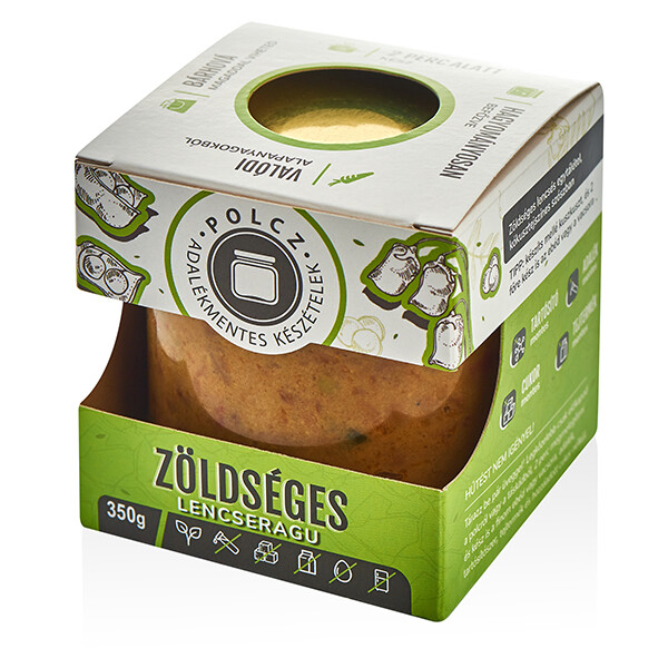 Polcz - Zöldséges lencseragu