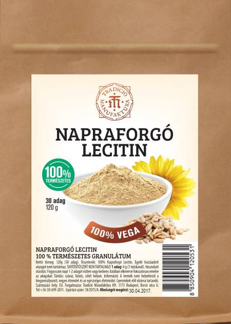 T.M. Napraforgó Lecitin Granulátum 120g
