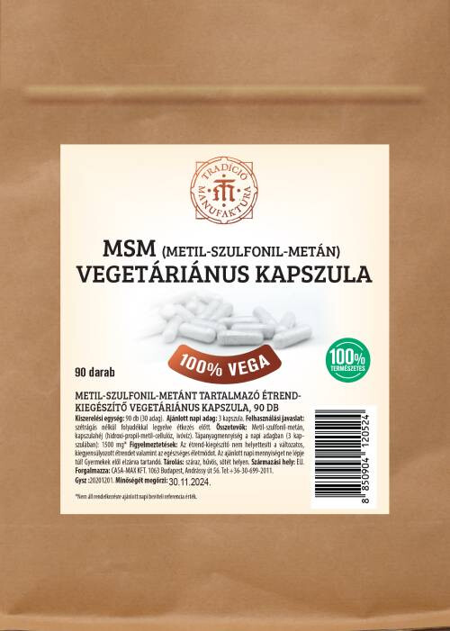 T.M. MSM Vegetáriánus Kapszula 90 db