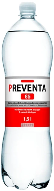 Preventa 85 csökkentett deutérium víz szénsavmentes 1,5l