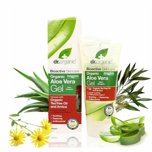Dr.Org. Aloe gél teafaolajos 200ml Bio