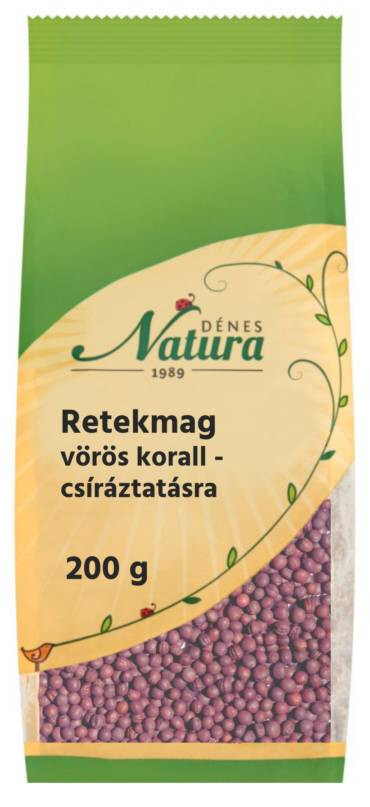 Retekmag-vörös-korall csíráztatásra 200g