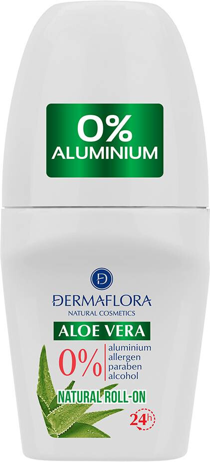 Dermaflora 0% Roll-on aloe verával (50 ml)