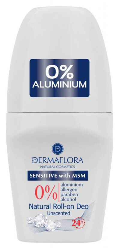 Dermaflora 0% roll-on Sensitive (MSM-mel) 50 ml