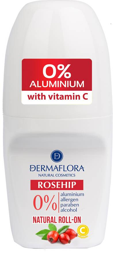 Dermaflora 0% Roll-on csipkebogyóval (50 ml)