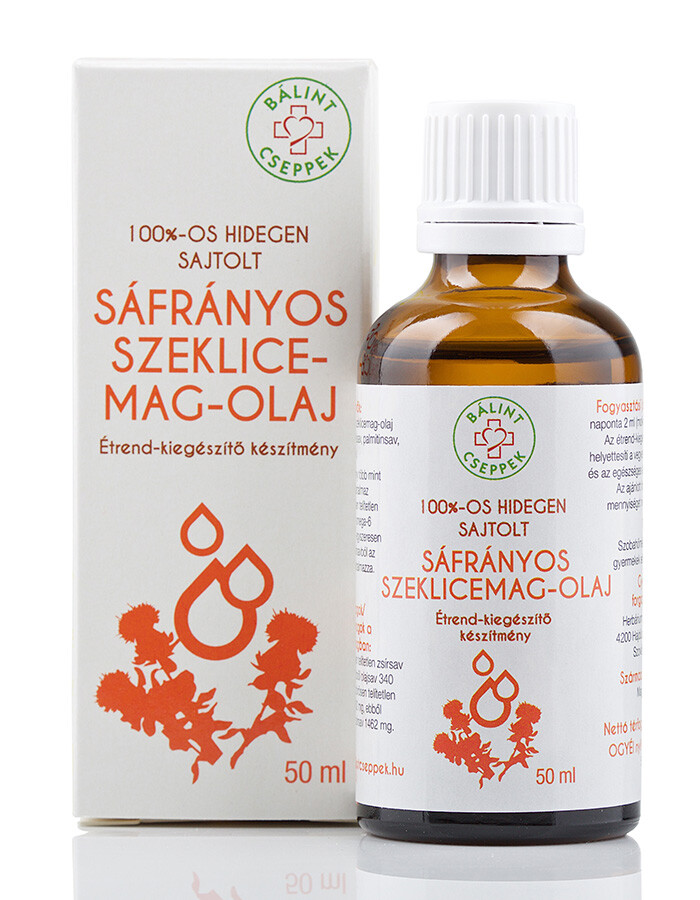 Bálint Sáfrányos szeklicemag-olaj 50ml