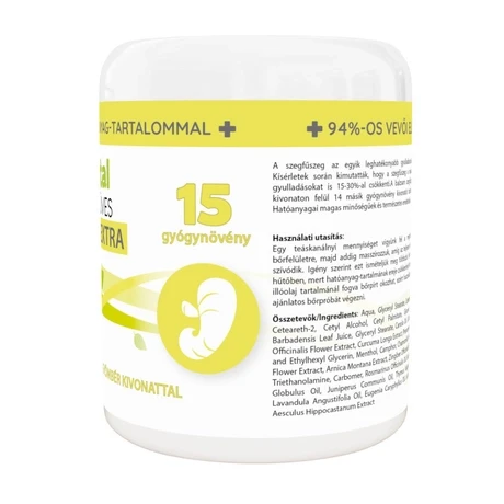 Hillvital Gyógyfüves mesterbalzsam Salikort EXTRA 250ml