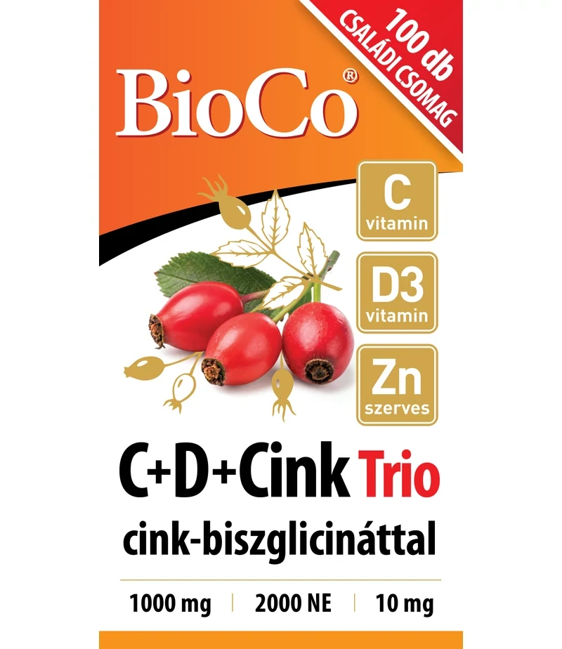 BioCo C+D+Cink Trio 100db