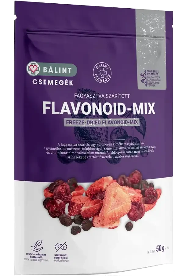 Bálint Csemegék Fagyasztva szárított Flavonoid-mix  50 g