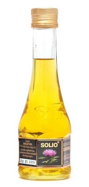 Solio Hidegen Sajtolt Máriatövismag olaj 200ml