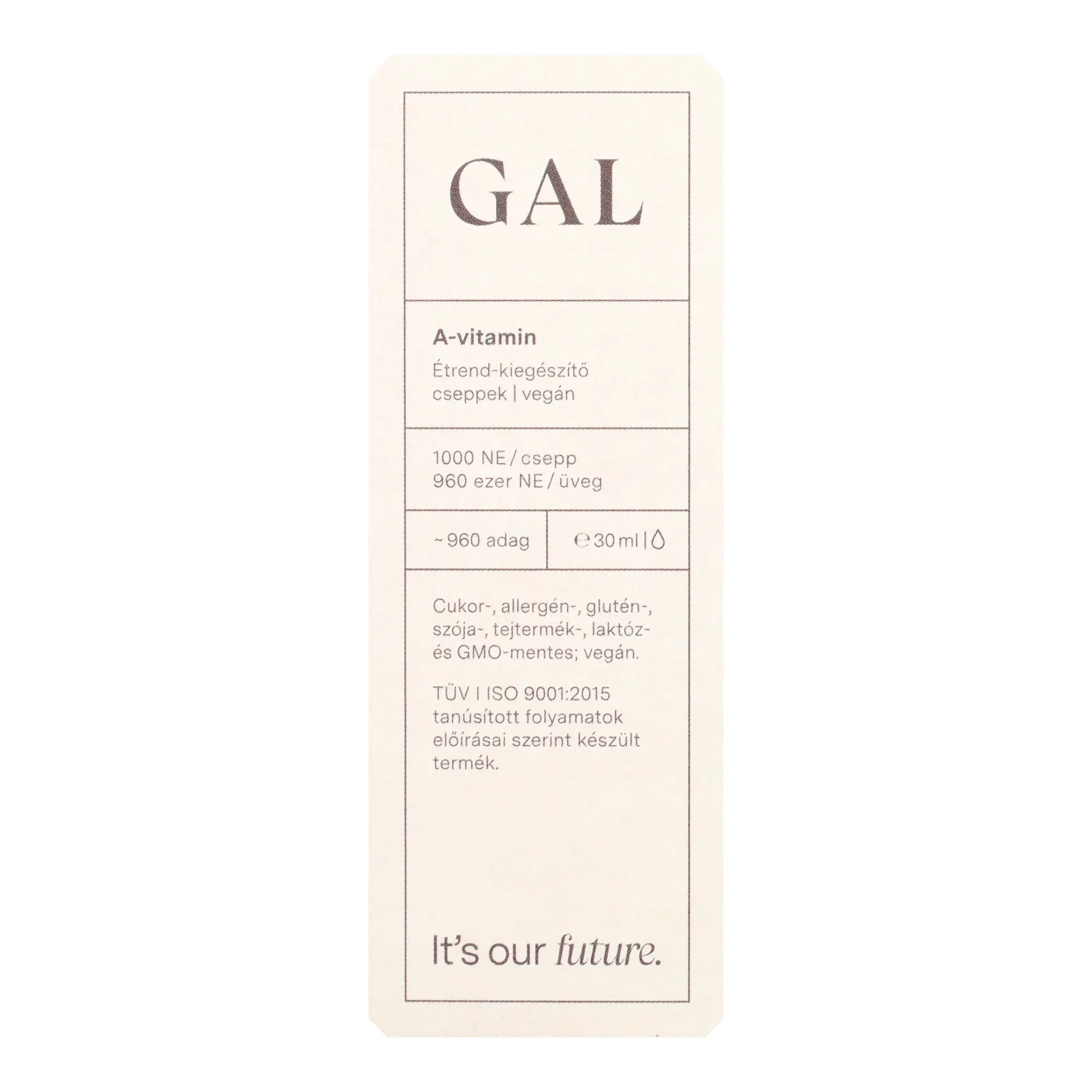 GAL A-vitamin 30ml